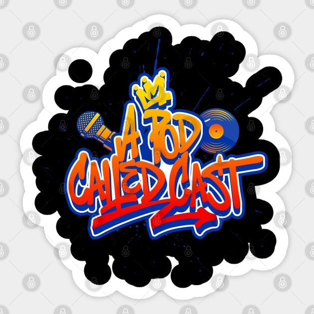 A Pod Called Cast Sticker by Stays Krunchy in Milk